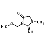 CAS#: 727647-67-8, 2-Imino-3-(methoxymethyl)-1-methyl-4-imidazolidinone
