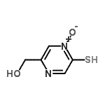 CAS#: 72788-80-8, (4-Oxido-5-sulfanyl-2-pyrazinyl)methanol