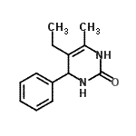 CAS#: 728004-10-2, 5-Ethyl-6-methyl-4-phenyl-3,4-dihydro-2(1H)-pyrimidinone
