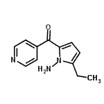 CAS#: 728008-78-4, (1-Amino-5-ethyl-1H-pyrrol-2-yl)(4-pyridinyl)methanone