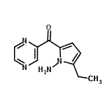 CAS#: 728008-79-5, (1-Amino-5-ethyl-1H-pyrrol-2-yl)(2-pyrazinyl)methanone