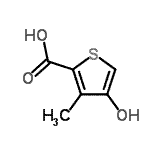 CAS#: 728032-42-6, 4-Hydroxy-3-methyl-2-thiophenecarboxylic acid