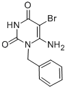 CAS#: 72816-87-6, 6-Amino-5-Bromo-1-(Phenylmethyl)-2,4(1H,3H)-Pyrimidinedione