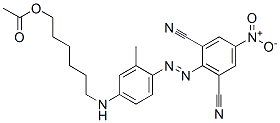 CAS#: 72828-64-9, 2-[Butyl-[4-(2,6-Dicyano-4-Nitrophenyl)Diazenyl-3-Methylphenyl]Amino]Ethyl Acetate