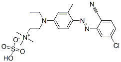 CAS#: 72828-96-7, 2-[[4-(5-Chloro-2-Cyanophenyl)Diazenyl-3-Methylphenyl]-Ethylamino]Ethyl-Trimethylazanium Sulfate