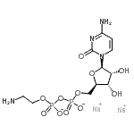 CAS#: 72842-05-8, Disodium 5'-O-({[(2-aminoethoxy)phosphinato]oxy}phosphinato)cytidine
