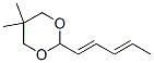 CAS#: 72845-83-1, 5,5-Dimethyl-2-[(1E,3E)-Penta-1,3-Dienyl]-1,3-Dioxane