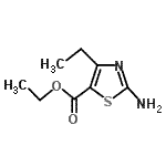 CAS#: 72850-74-9, Ethyl 2-amino-4-ethyl-1,3-thiazole-5-carboxylate