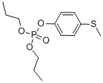 CAS 登录号：7292-16-2， 4-(甲硫基)苯基二丙基磷酸酯