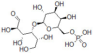 CAS#: 72929-47-6, [(2R,3R,4S,5R,6S)-3,4,5-Trihydroxy-6-[(2R,3R,4R,5R)-1,2,4,5-Tetrahydroxy-6-Oxohexan-3-Yl]Oxyoxan-2-Yl]Methyl Dihydrogen Phosphate