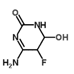 CAS#: 72939-80-1, 4-Amino-5-fluoro-6-hydroxy-5,6-dihydro-2(1H)-pyrimidinone