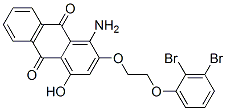 CAS 登录号：72953-51-6， 1-氨基-2-[2-(2,3-二溴苯氧基)乙氧基]-4-羟基蒽-9,10-二酮