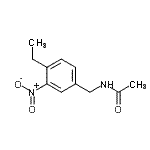CAS 登录号：729548-82-7， N-(4-乙基-3-硝基苄基)乙酰胺