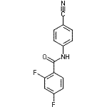 CAS#: 729559-69-7, N-(4-Cyanophenyl)-2,4-difluorobenzamide