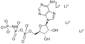 CAS 登录号：72957-42-7， 腺苷酰-亚氨基二磷酸酯四锂盐