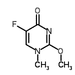 CAS 登录号：729593-67-3， 5-氟-2-甲氧基-1-甲基-4(1H)-嘧啶酮