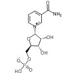 CAS#: 7298-94-4, 3-Carbamoyl-1-[5-O-(hydroxyphosphinato)-alpha-D-ribofuranosyl]pyridinium