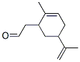 CAS 登录号：72983-68-7， 2-(2-甲基-5-丙-1-烯-2-基-1-环己-2-烯基)乙醛