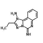 CAS#: 730233-57-5, 2-Ethyl-5-imino[1,2,4]triazolo[1,5-c]quinazolin-1(5H)-amine
