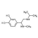 CAS#: 730234-53-4, 4-[2-(Isopropylamino)-1-(methylamino)ethyl]-1,2-benzenediol