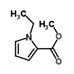 CAS#: 73058-14-7, Methyl 1-ethyl-1H-pyrrole-2-carboxylate