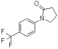 CAS 登录号：73081-88-6， 1-[4-(三氟甲基)苯基]-2-吡咯烷酮