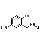 CAS#: 730918-20-4, 4-Amino-2-[(methylamino)methyl]phenol