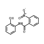 CAS 登录号：731-89-5， N-(2-羟基苯基)-2-硝基苯甲酰胺