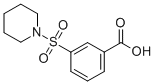 CAS 登录号：7311-93-5， 3-(1-哌啶基磺酰基)-苯甲酸