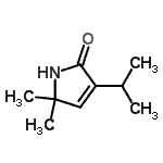 CAS#: 73119-63-8, 3-Isopropyl-5,5-dimethyl-1,5-dihydro-2H-pyrrol-2-one