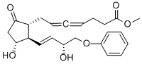 CAS 登录号：73121-56-9， 甲基7-[(1S,2S,3S)-3-羟基-2-[(Z,3R)-3-羟基-4-(苯氧基)丁-1-烯基]-5-氧代环戊基]庚-4,5-二烯酸酯