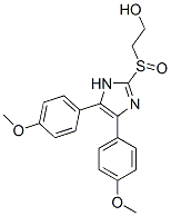 CAS#: 73181-83-6, 2-[[4,5-Bis(4-Methoxyphenyl)-1H-Imidazol-2-Yl]Sulfinyl]Ethanol