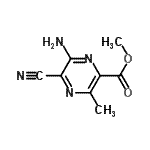 CAS#: 73198-31-9, Methyl 6-amino-5-cyano-3-methyl-2-pyrazinecarboxylate