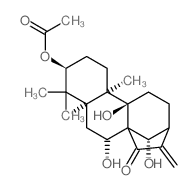 CAS#: 73211-10-6, (3beta,7alpha,14R)-3-(Acetyloxy)-7,9,14-Trihydroxy-Kaur-16-En-15-One