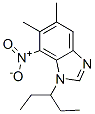 CAS#: 73215-11-9, 5,6-Dimethyl-7-Nitro-1-Pentan-3-Ylbenzimidazole