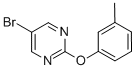 CAS#: 73221-74-6, 5-Bromo-2-(m-Tolyloxy)Pyrimidine