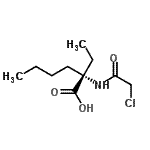 CAS#: 732225-29-5, N-(Chloroacetyl)-2-ethyl-L-norleucine