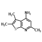 CAS#: 73227-71-1, 2,3,6-Trimethylthieno[2,3-b]pyridin-4-amine