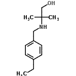 CAS#: 732304-79-9, 2-[(4-Ethylbenzyl)amino]-2-methyl-1-propanol