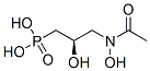CAS 登录号：73240-15-0， [(R)-3-(乙酰基羟基氨基)-2-羟基丙基]膦酸