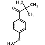CAS#: 73242-19-0, 2,2-Dimethyl-1-[4-(methylsulfanyl)phenyl]-1-propanone