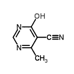 CAS#: 73249-89-5, 4-Methyl-6-oxo-1,6-dihydro-5-pyrimidinecarbonitrile