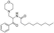 CAS 登录号：73257-89-3， 2-癸酰氨基-3-吗啉基苯丙酮
