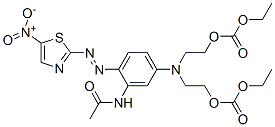 CAS#: 73275-66-8, Ethyl 5-[3-Acetamido-4-[(5-Nitrothiazol-2-Yl)Azo]Phenyl]-9-Oxo-2,8,10-Trioxa-5-Azadodecanoate