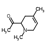 CAS#: 732938-57-7, 1-(1,4-Dimethyl-1,2,3,6-tetrahydro-2-pyridinyl)ethanone