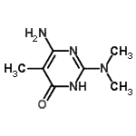 CAS#: 732939-97-8, 6-Amino-2-(dimethylamino)-5-methyl-4(1H)-pyrimidinone