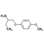 CAS 登录号：732967-72-5， 1-(4-甲氧基苯氧基)-2-丁胺