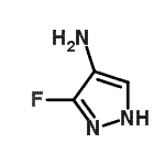 CAS#: 73305-82-5, 3-Fluoro-1H-pyrazol-4-amine