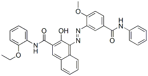 CAS#: 73384-84-6, N-(2-Ethoxyphenyl)-3-Hydroxy-4-[2-Methoxy-5-(Phenylcarbamoyl)Phenylazo]-2-Naphthamide