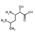 CAS 登录号：73397-20-3， (2S,3S)-3-氨基-2-羟基-5-甲基己酸